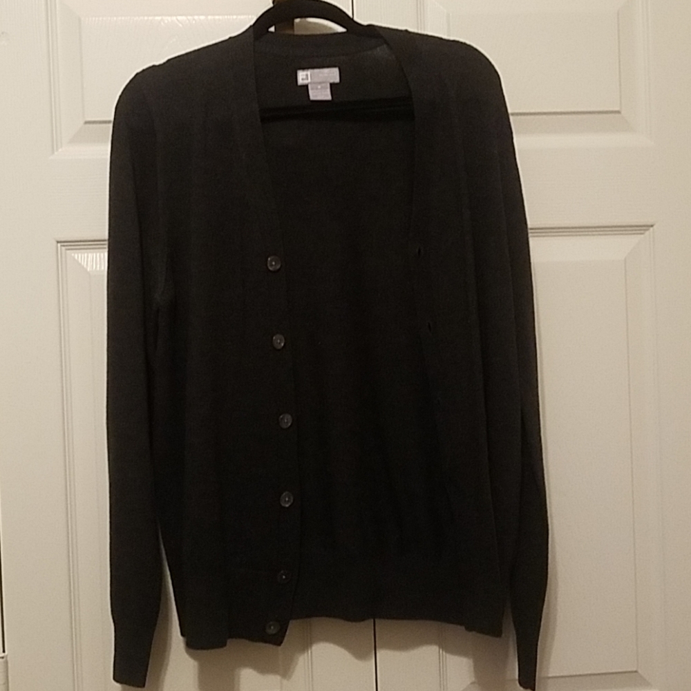 JCP Dark Gray Cardigan